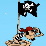 Detailansicht Pirat oben