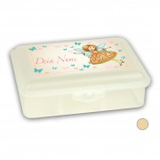 Personalisierte Lunchbox - Mirja beige